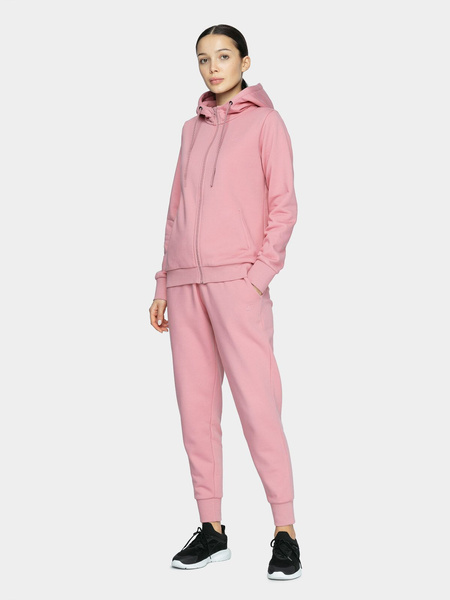 Bluza damska z kapturem rozpinana 4F NOSH4-BLD353-56S