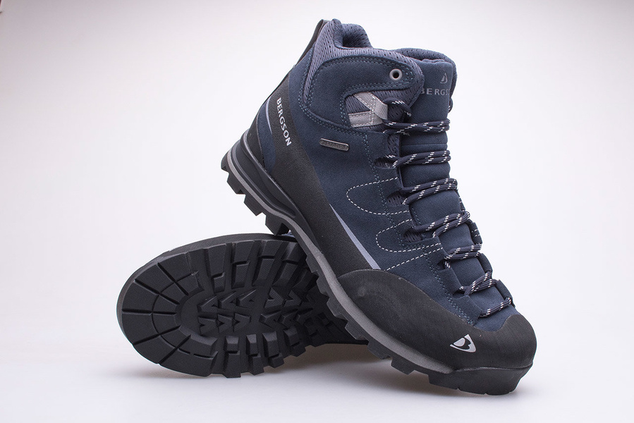 Buty męskie trekkingowe BERGSON TAHAT MID STX dark blue/black