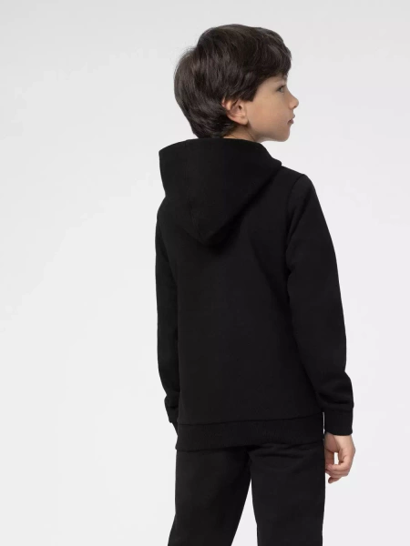 Bluza dziecięca z kapturem rozpinana 4F 4FJSS23TSWSM219-20S