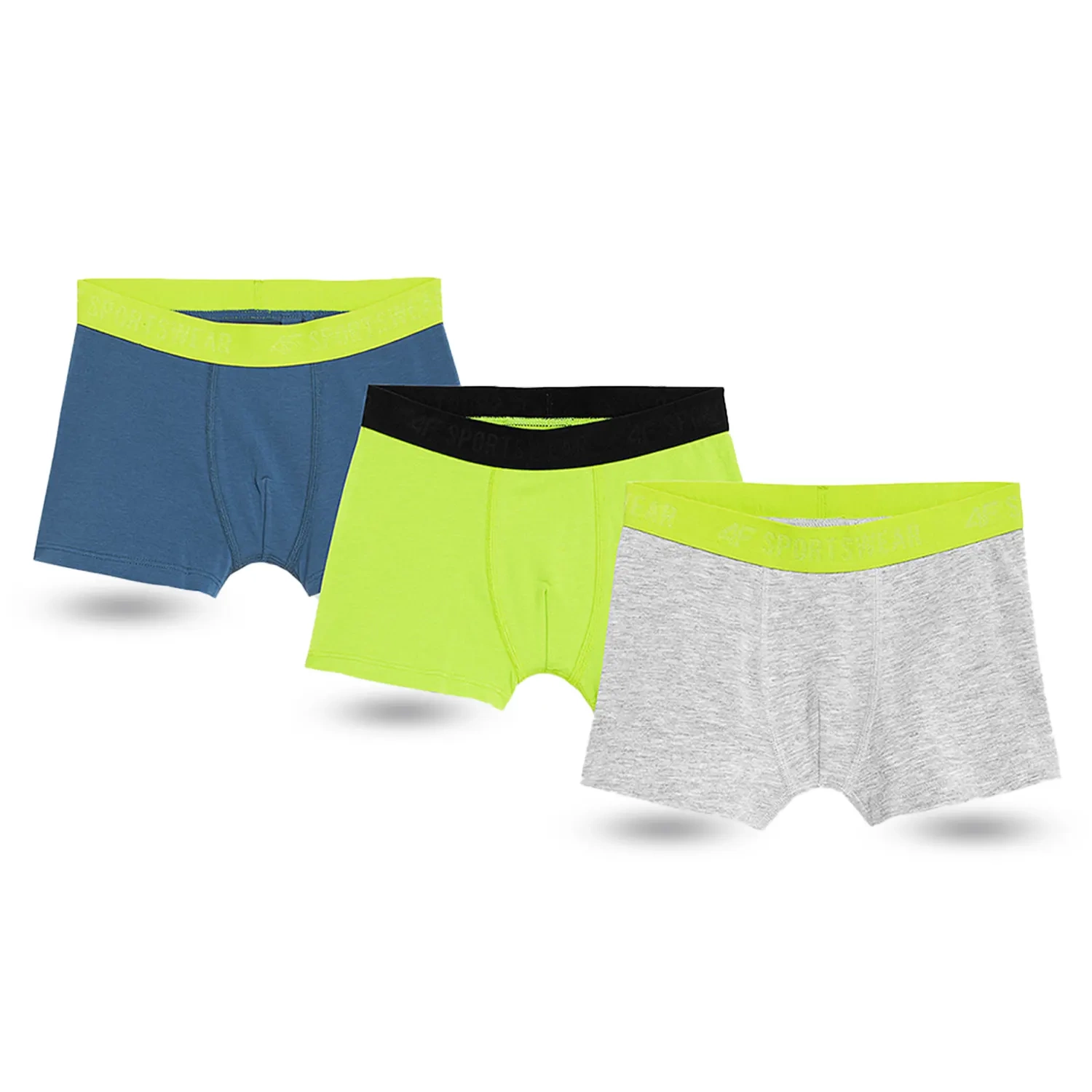 Bokserki dziecięce 4F 4FJSS23UBXSM023-90S 3-PAK