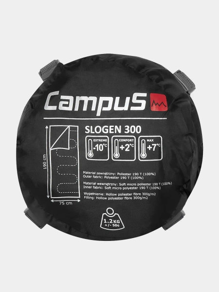 Śpiwór CAMPUS Slogen 300 P CUP701123404