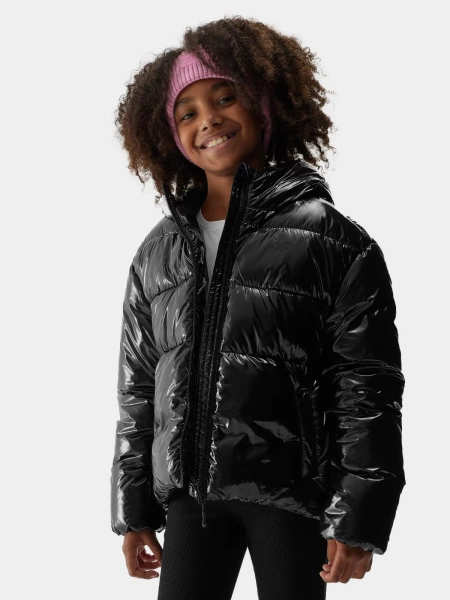 Kurtka dziecięca zimowa puchowa 4F 4FJAW23TDJAF267-21S