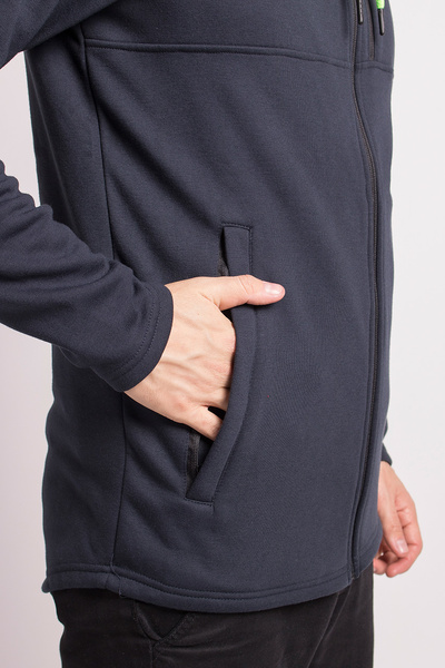 Bluza męska z kapturem rozpinana 4F H4Z18-BLM006-31M