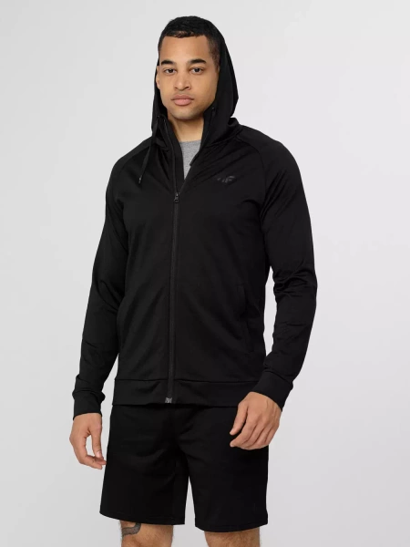 Bluza męska z kapturem rozpinana 4F H4Z22-BLMF350-20S