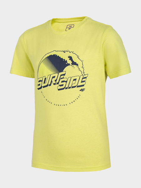 Koszulka dziecięca 4F JUNIOR HJL22-JTSM012-71S