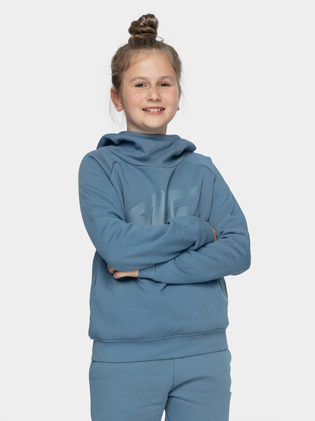 Bluza dziecięca z kapturem 4F HJZ21-JBLD001-32S