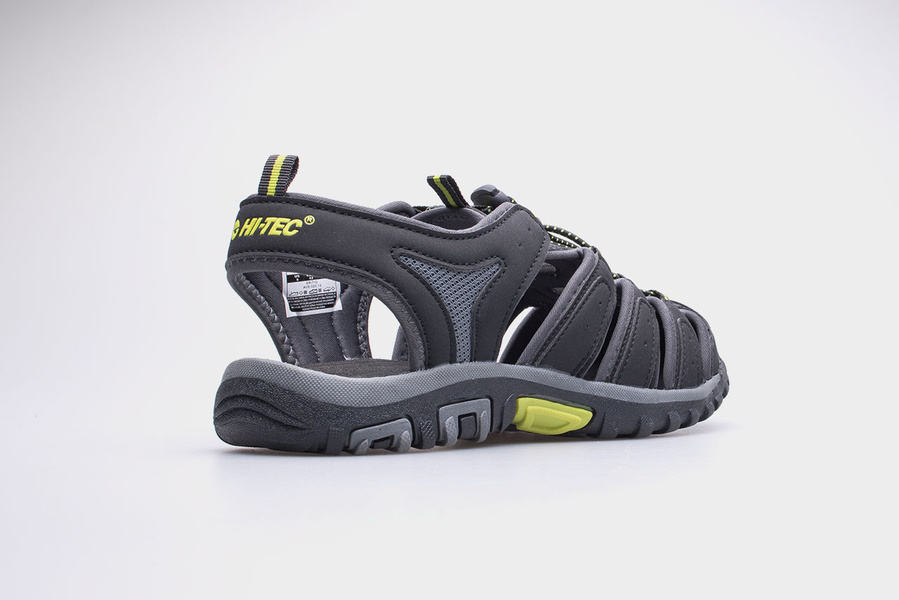 Sandały HI-TEC ERITIO AVSSS21-HT-02 BLACK/LIME