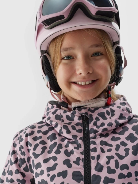 Kurtka dziecięca zimowa narciarska 4F 4FJAW23TTJAF357-90A 