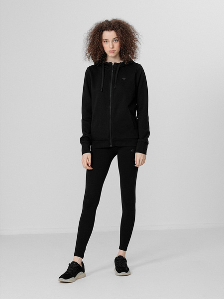 Bluza damska z kapturem rozpinana 4F H4L22-BLD353-20S