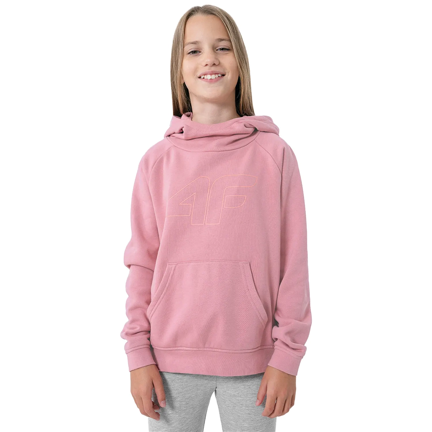 Bluza dziecięca z kapturem 4F HJZ22-JBLD002-56S