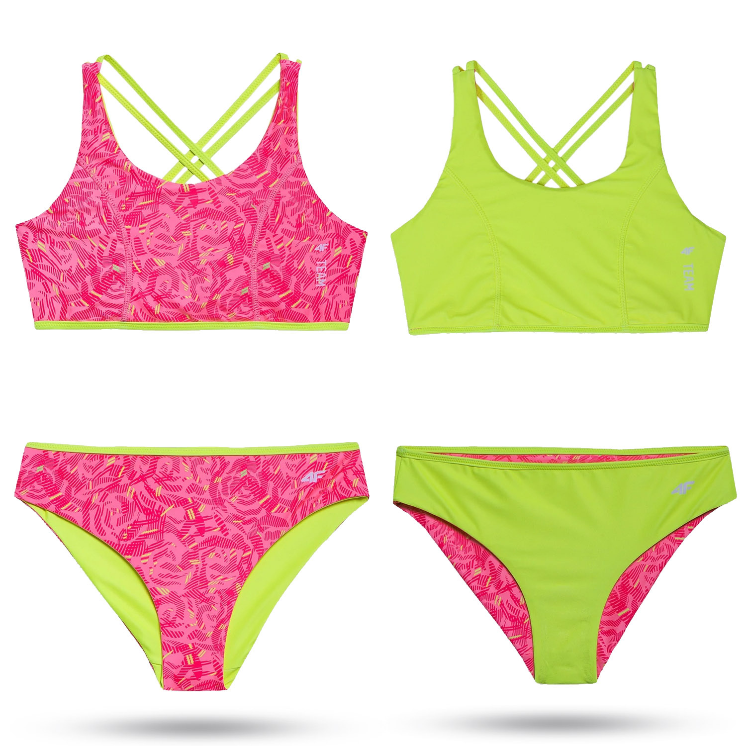 Strój kąpielowy dziecięcy 4F HJL21-JKOS003-90S