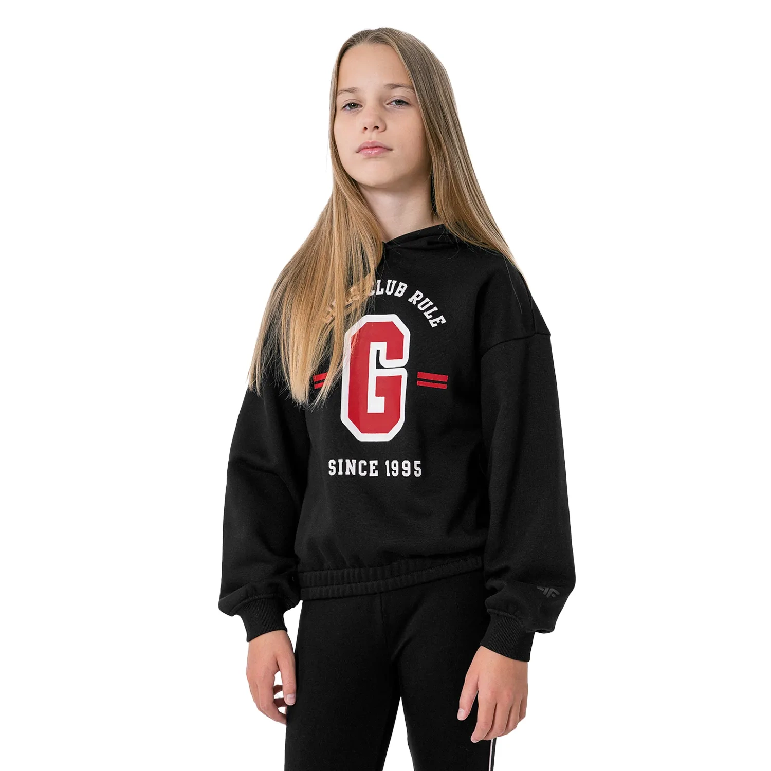 Bluza dziecięca z kapturem 4F HJZ22-JBLD004-20S