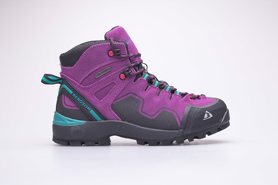 Buty damskie trekkingowe BERGSON NYIKA PURPLE HIGH STX