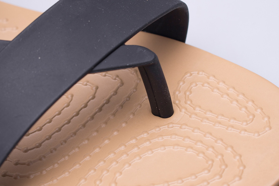 Sandały damskie Crocs Tulum Toe Post Sandal W 206108-00W