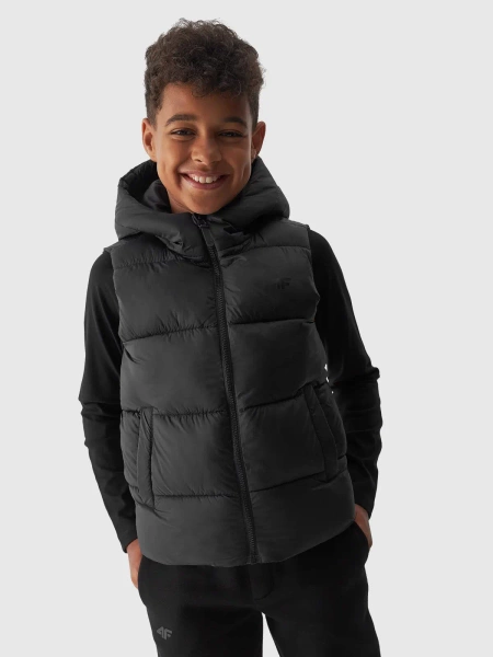 Kurtka dziecięca bezrękawnik 4F 4FJAW23TVJAM047-21S 