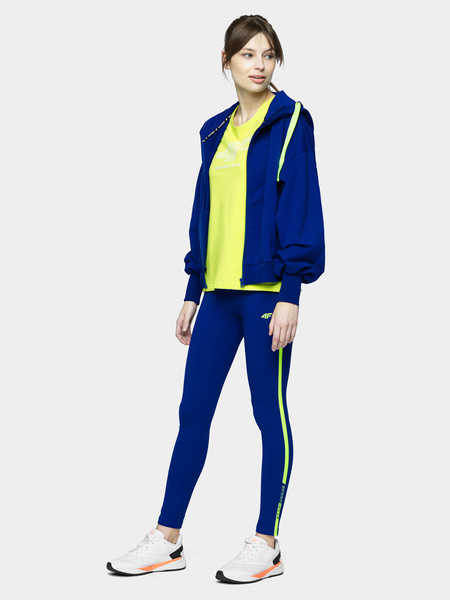 Bluza damska z kapturem rozpinana 4F H4L21-BLD015-36S