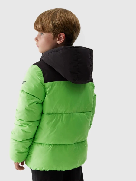 Kurtka dziecięca zimowa puchowa 4F 4FJAW23TDJAM274-45S