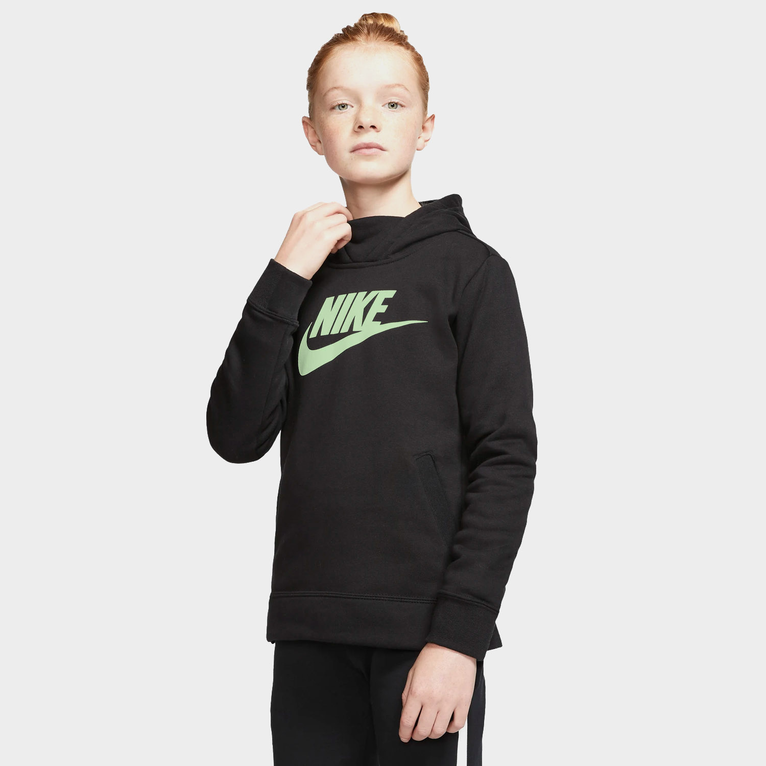 Bluza dziecięca z kapturem NIKE G NSW PULLOVER BV2717-013
