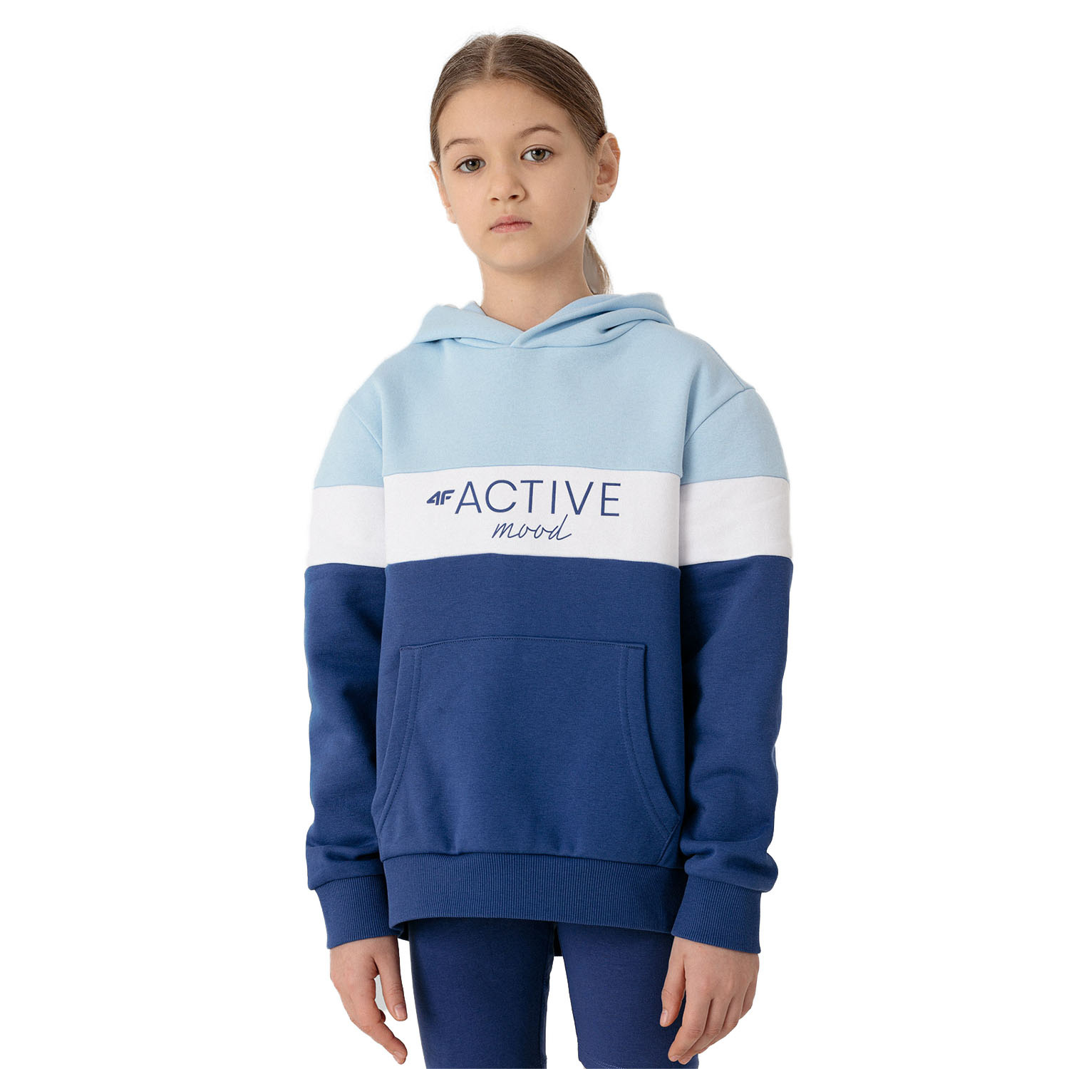 Bluza dziecięca z kapturem 4F HJL22-JBLD002-33S