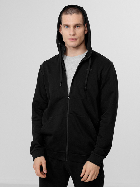 Bluza męska z kapturem rozpinana 4F H4L22-BLM353-20S