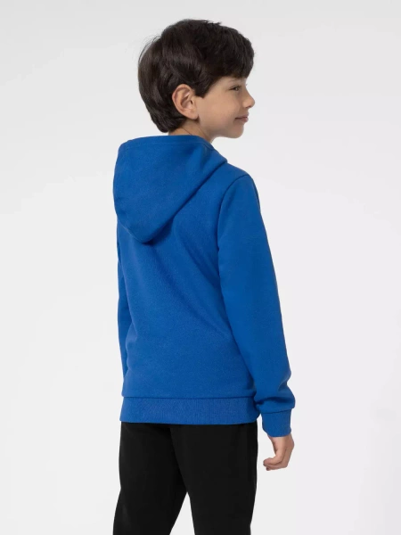 Bluza dziecięca z kapturem rozpinana 4F 4FJSS23TSWSM219-36S