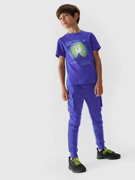 Koszulka dziecięca 4F 4FJAW23TTSHM0798-36S 