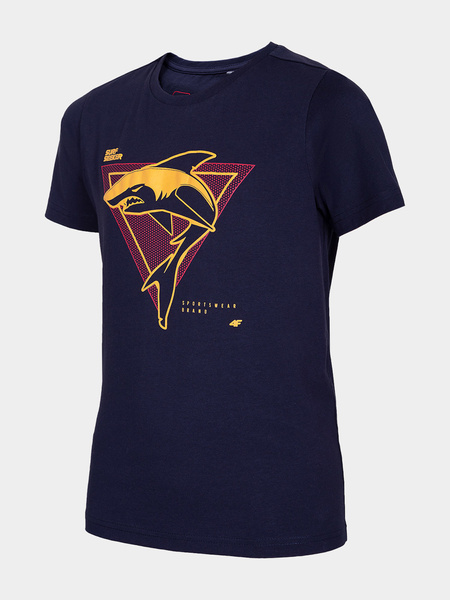 Koszulka dziecięca 4F JUNIOR HJL22-JTSM011-30S