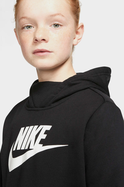 Bluza dziecięca z kapturem NIKE G NSW PULLOVER BV2717-010