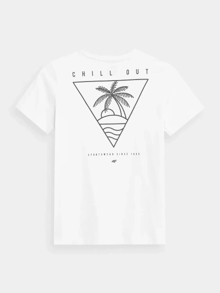 Koszulka dziecięca 4F 4FJSS23TTSHM286-10S