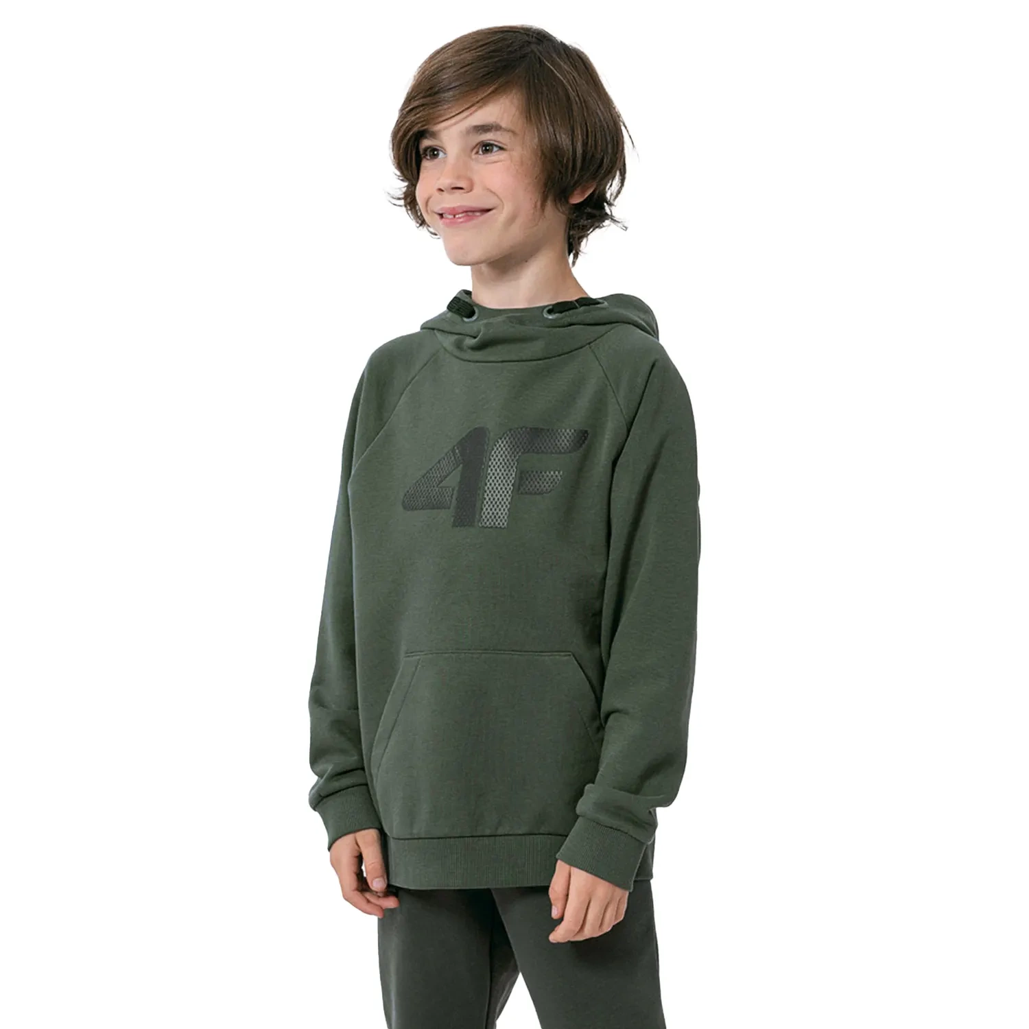 Bluza dziecięca z kapturem 4F HJZ22-JBLM002-43S