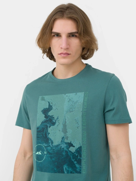 Koszulka męska F 4FSS23TTSHM485-41S