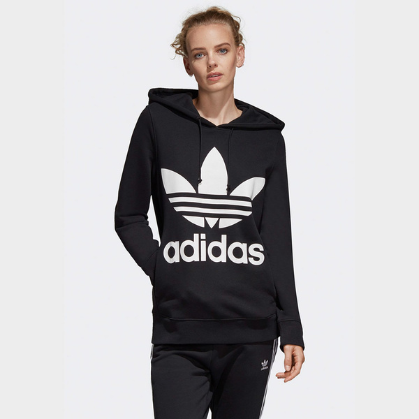 Bluza damska z kapturem adidas TREFOIL HOODIE CE2408