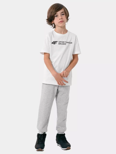 Koszulka dziecięca 4F 4FJSS23TTSHM292-10S