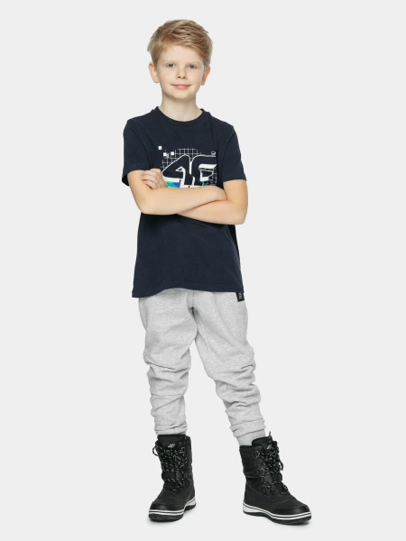 Koszulka dziecięca 4F 4FJWAW24TTSHM2443-20S