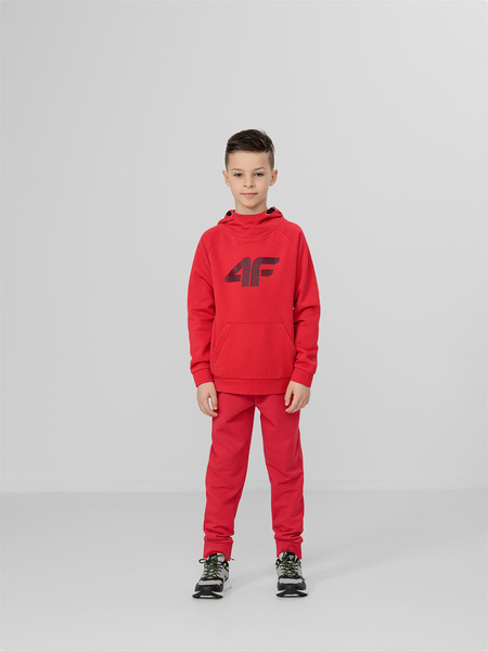 Bluza dziecięca z kapturem 4F HJL22-JBLM002-62S