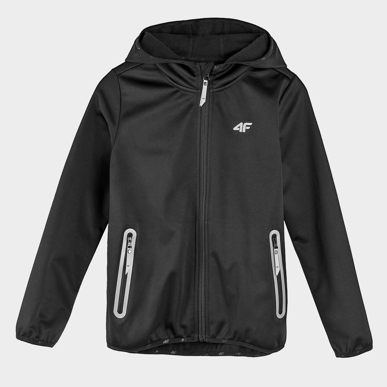 Kurtka dziecięca softshell 4F HJL21-JSFM001A-20S