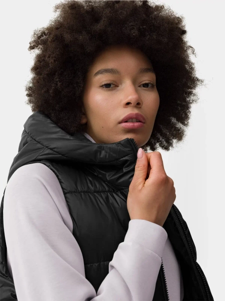 Kurtka damska puchowa bezrękawnik 4F 4FWSS24TVJAF112-20S 