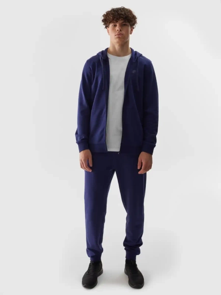 Bluza męska z kapturem rozpinana 4F 4FWSS24TSWSM0951-31S 