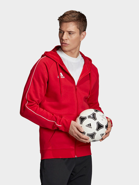 Bluza męska z kapturem rozpinana adidas CORE18 FT8071