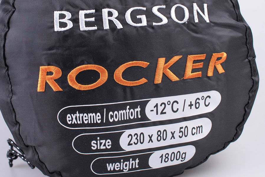 Śpiwór mumia BERGSON ROCKER BRG00088