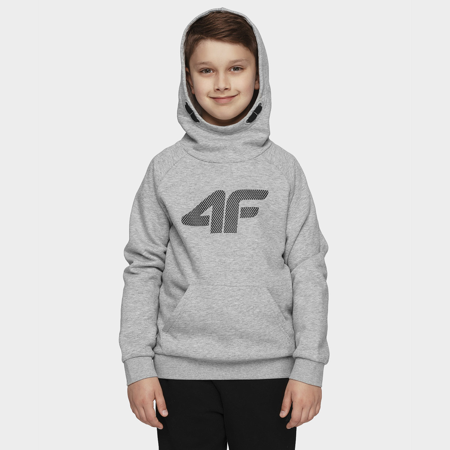 Bluza dziecięca z kapturem 4F HJL21-JBLM002A-27M
