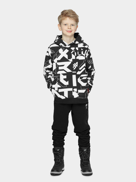 Bluza dziecięca z kapturem 4F HJZ21-JBLM007-20S