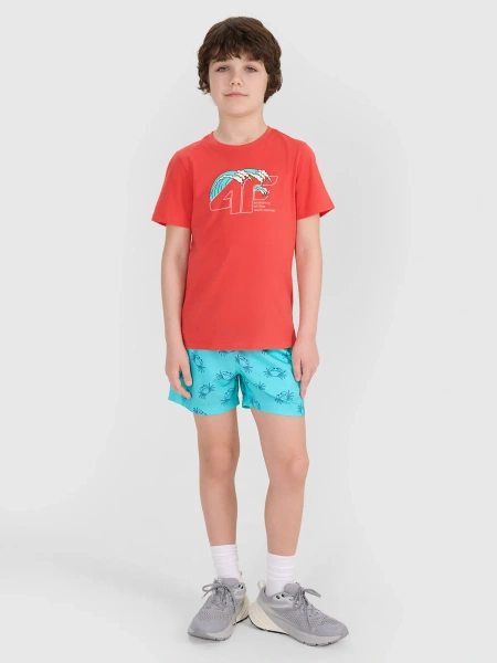 Koszulka dziecięca 4F 4FJWSS25TTSHM1917-63S