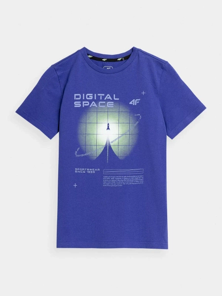 Koszulka dziecięca 4F 4FJAW23TTSHM0798-36S 
