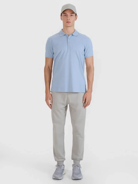 Koszulka męska polo 4FWSS25TPTSM407-34S