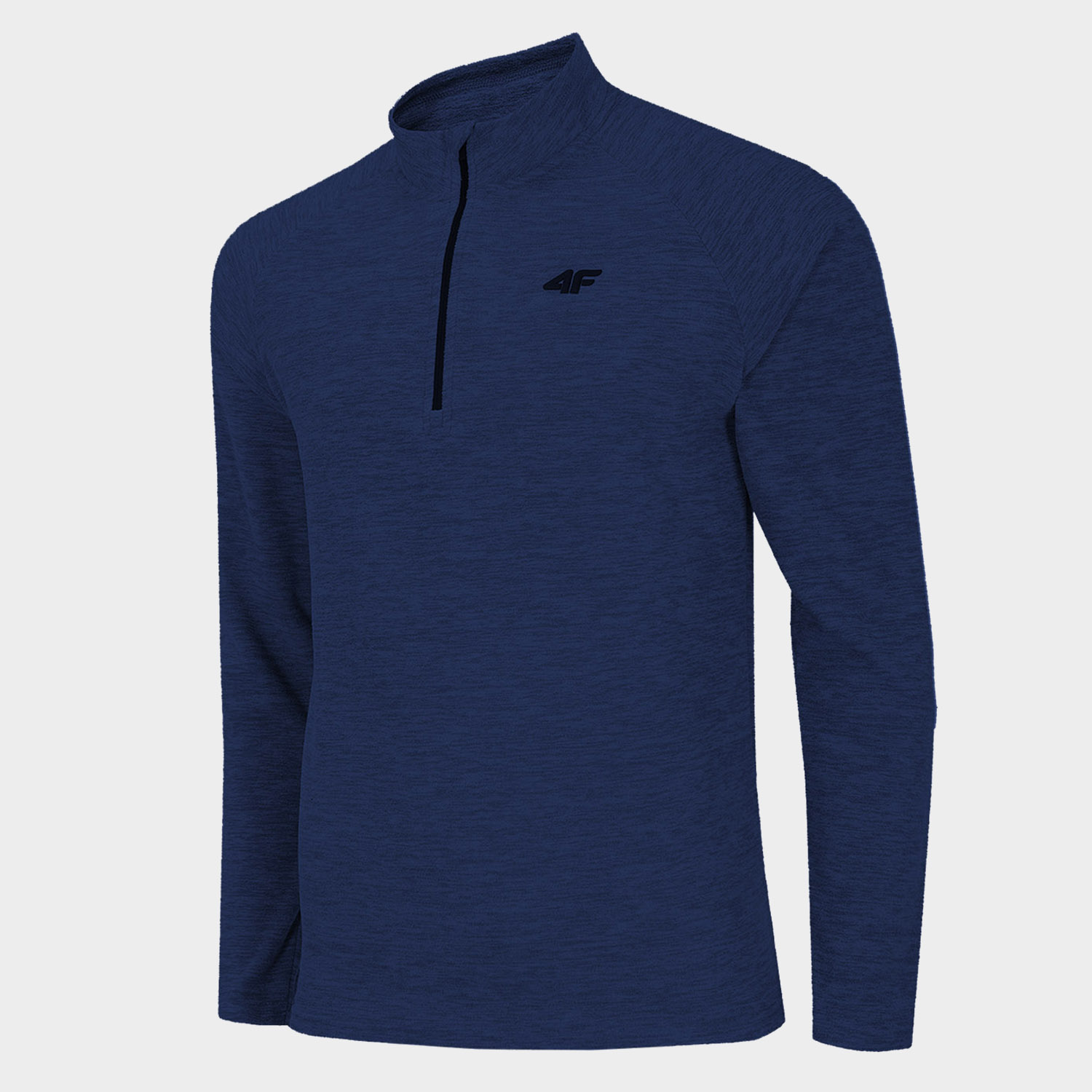 Bluza męska z kapturem rozpinana polarowa 4F H4Z20-BIMP030-31S