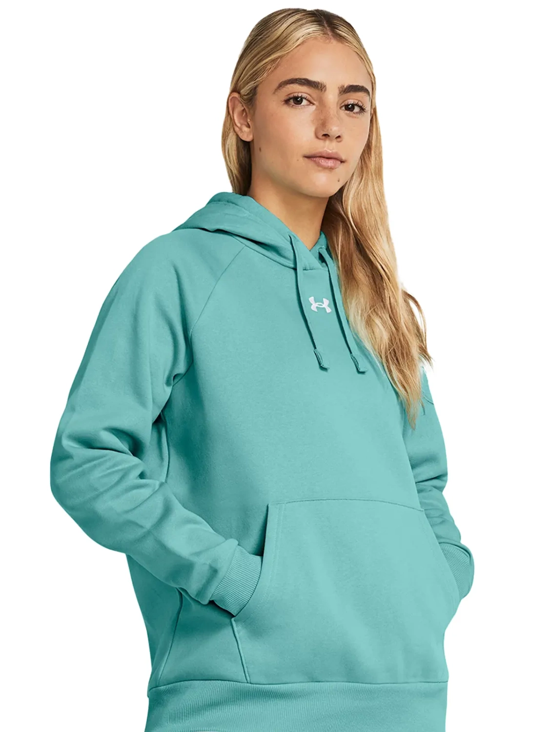 Bluza damska z kapturem Under Armour Rival Fleece 1379500-482