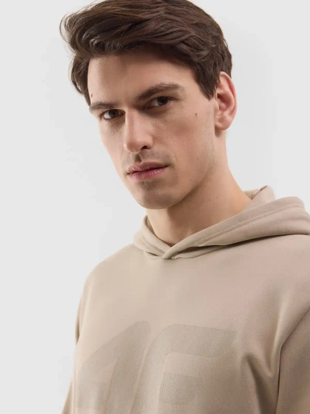 Bluza męska z kapturem 4F 4FWSS24TSWSM0950-83S 