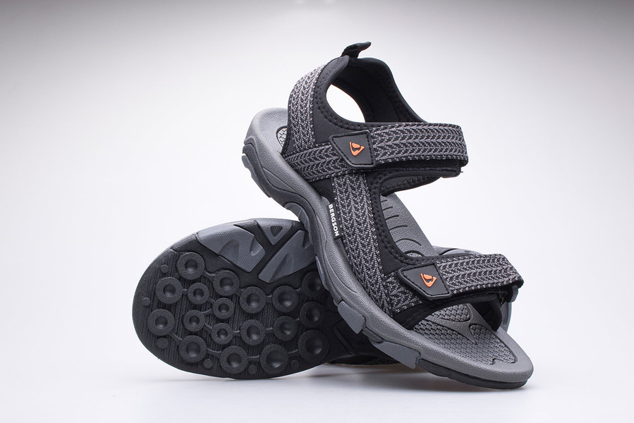 Sandały męskie trekkingowe BERGSON BENUE Hiking BRG00127 graphite