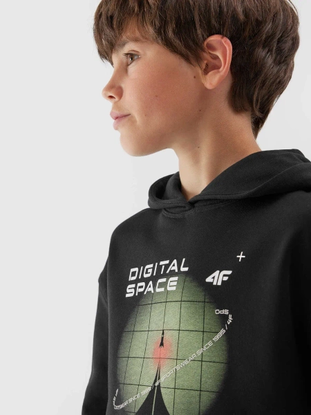 Bluza dziecięca z kapturem 4F 4FJAW23TSWSM632-20S 